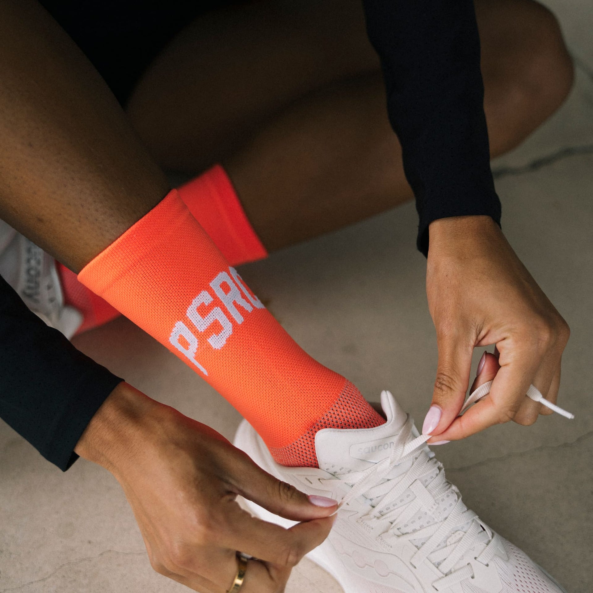 Performance Running Socks - Orange