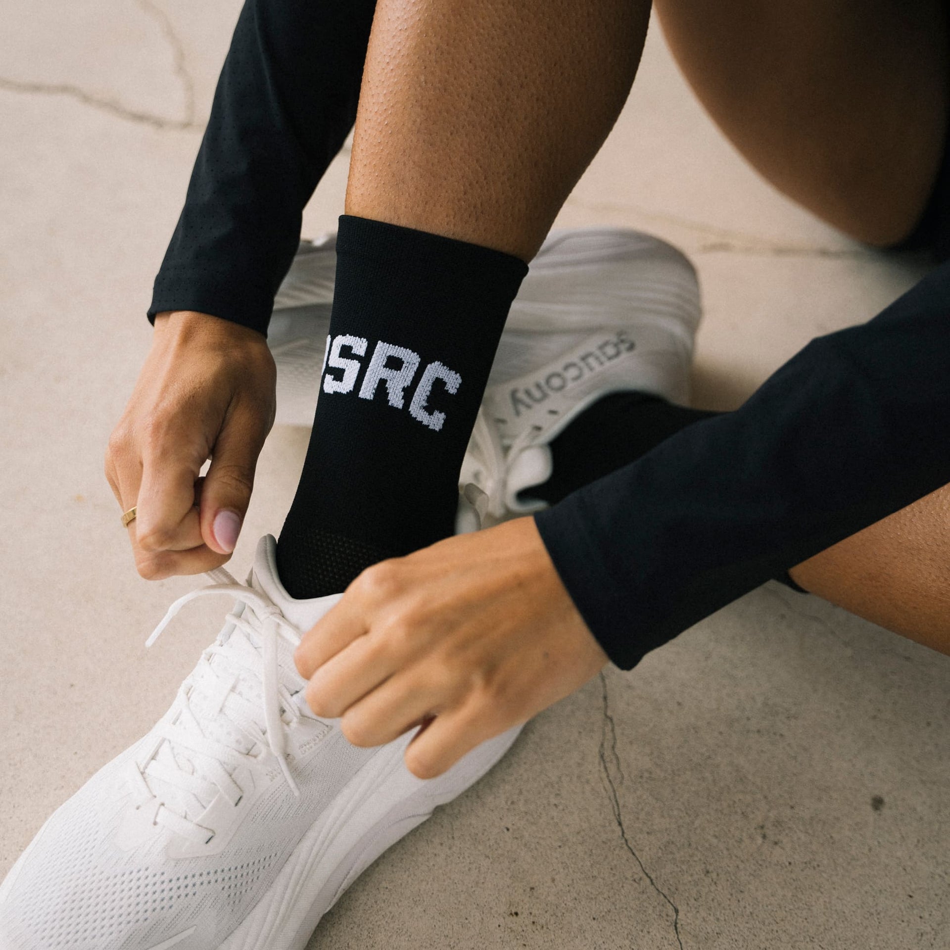 Performance Running Socks - Black