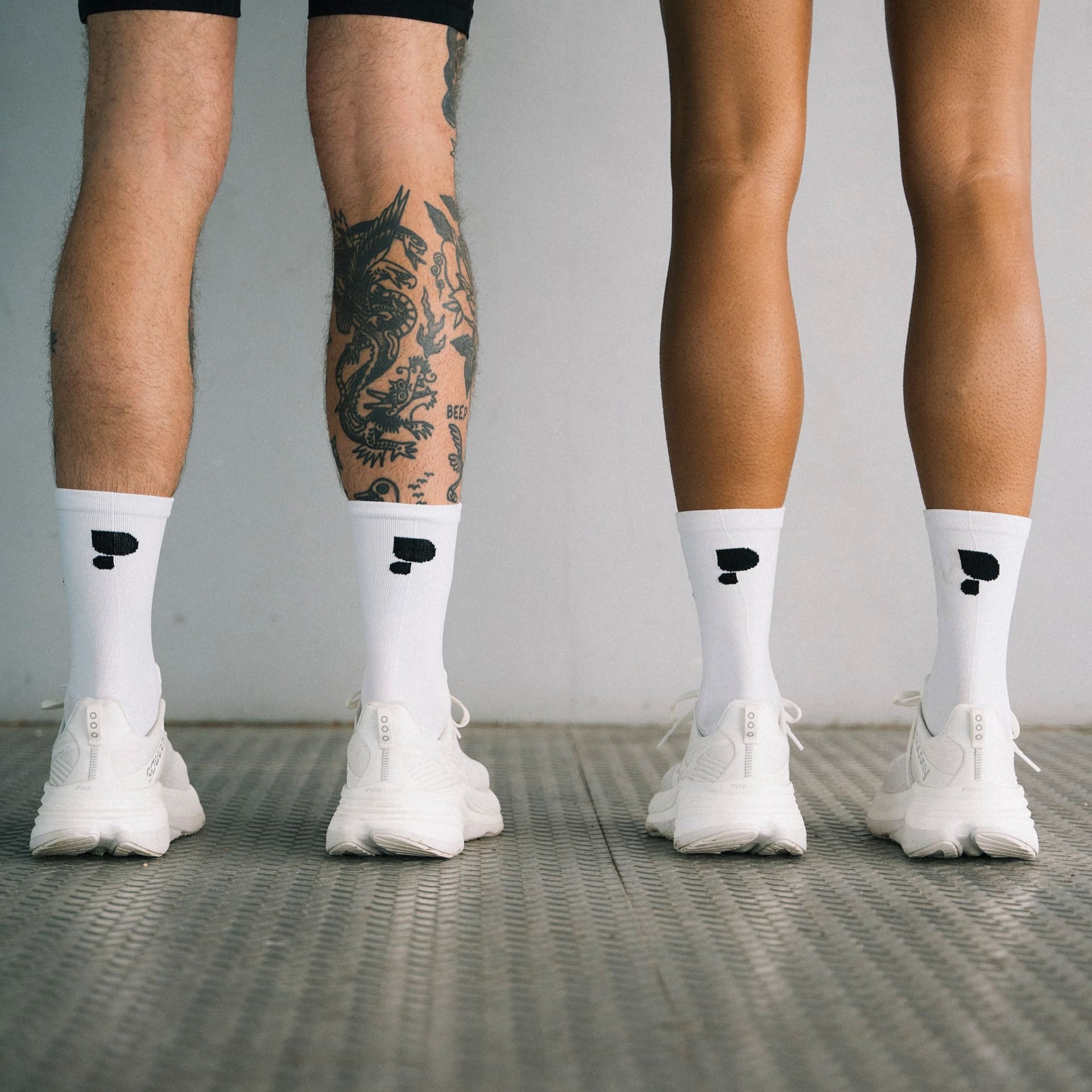 Performance Running Socks - White