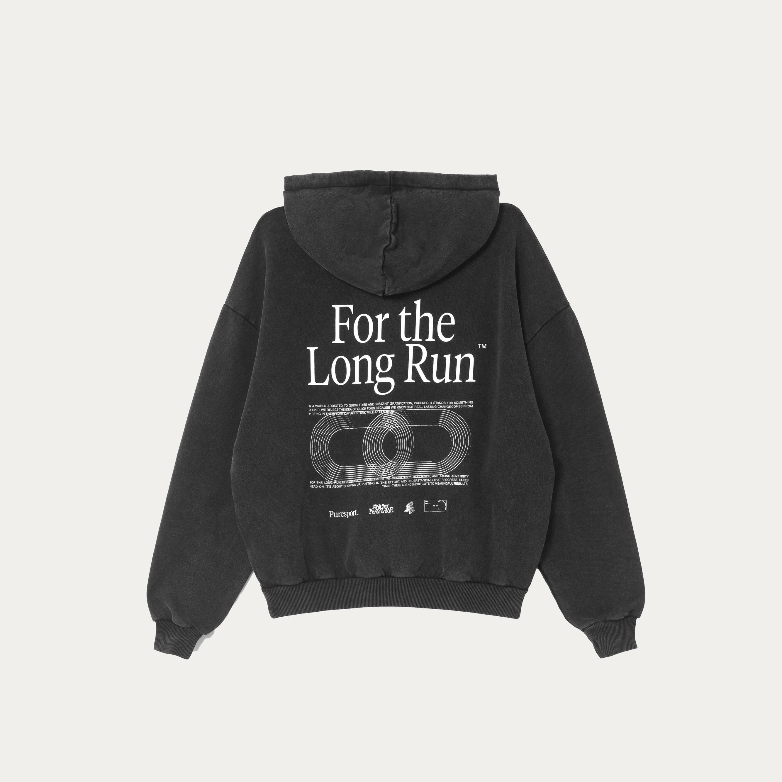 Pure Sport Hoodies For Running Pure Sport Run Club Hoodie Size Large