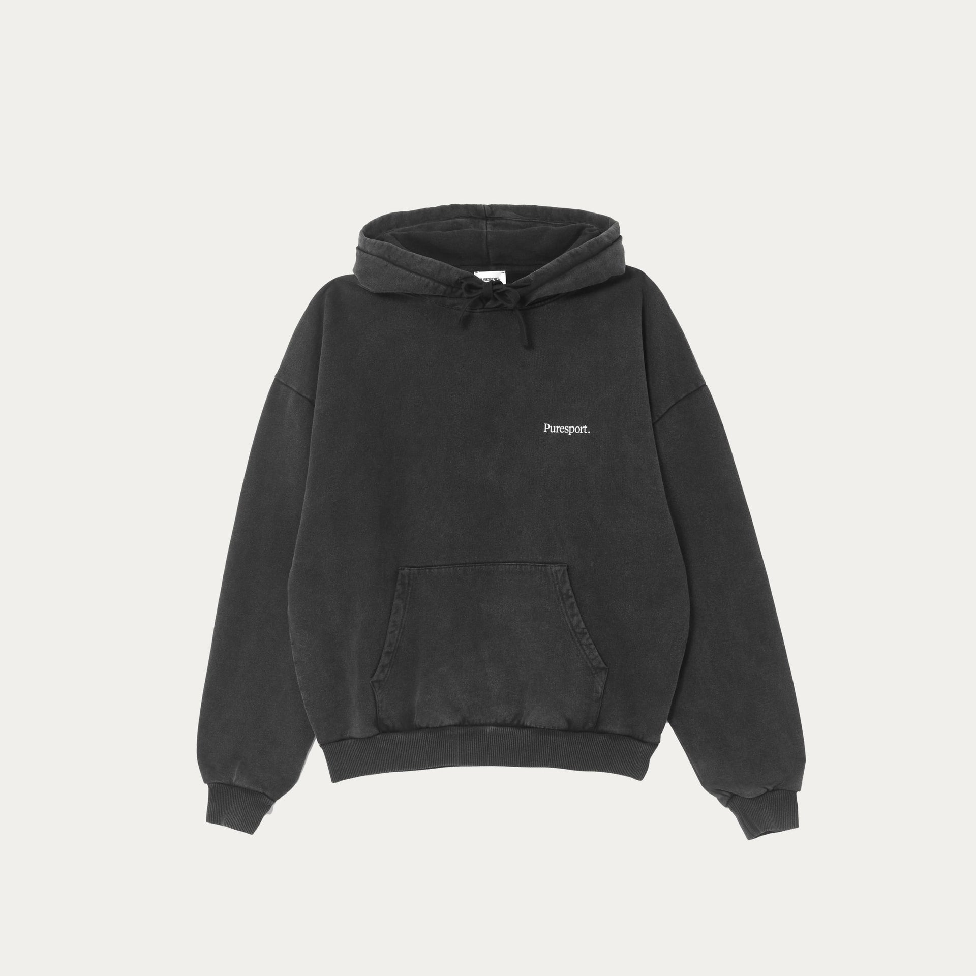 For the Long Run® Hoodie - Washed Black