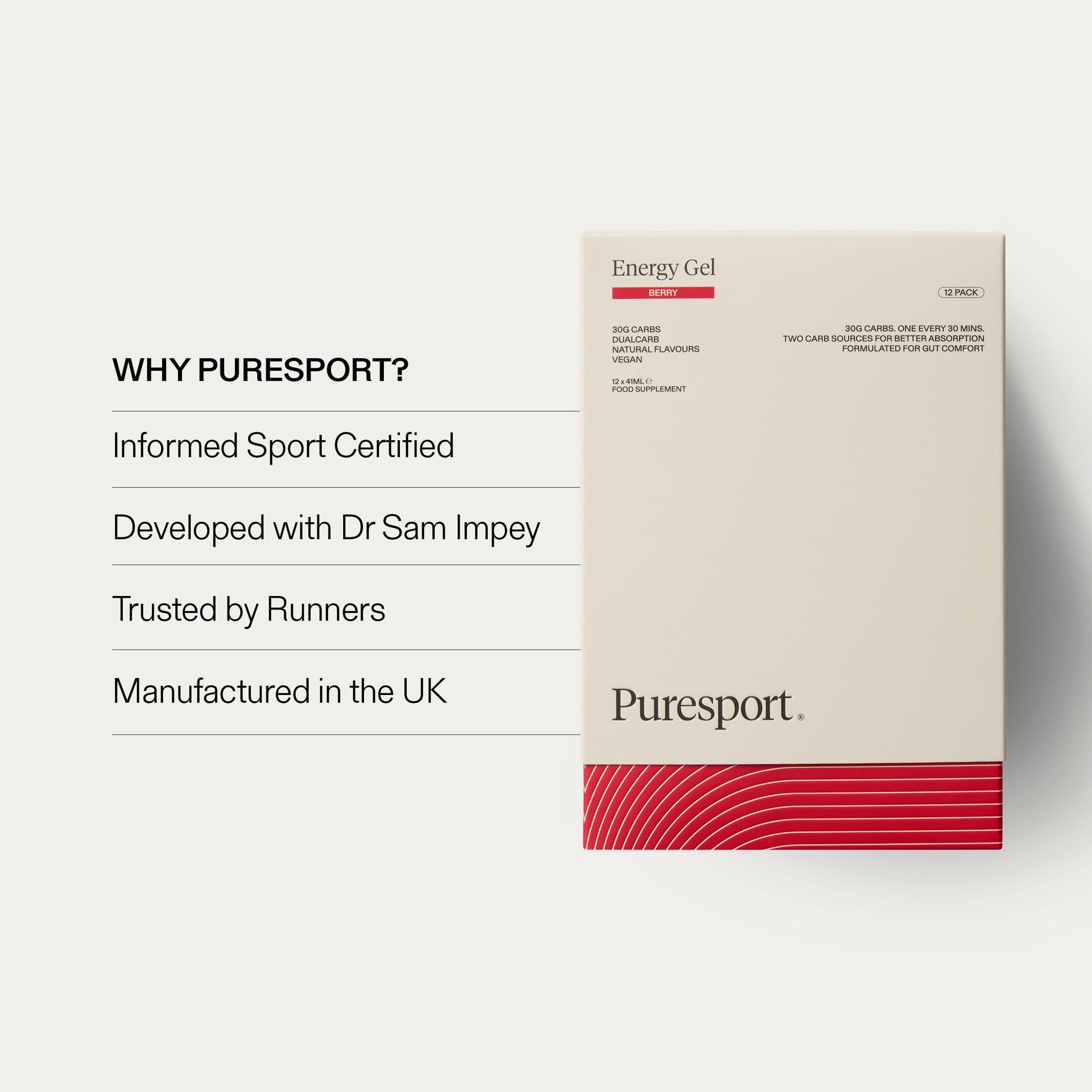 Energy Gels & Nalgene Bottle - Berry