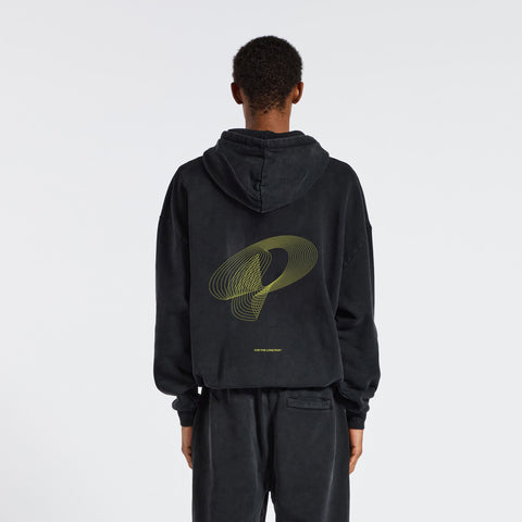 Marathon Hoodie - Washed Black