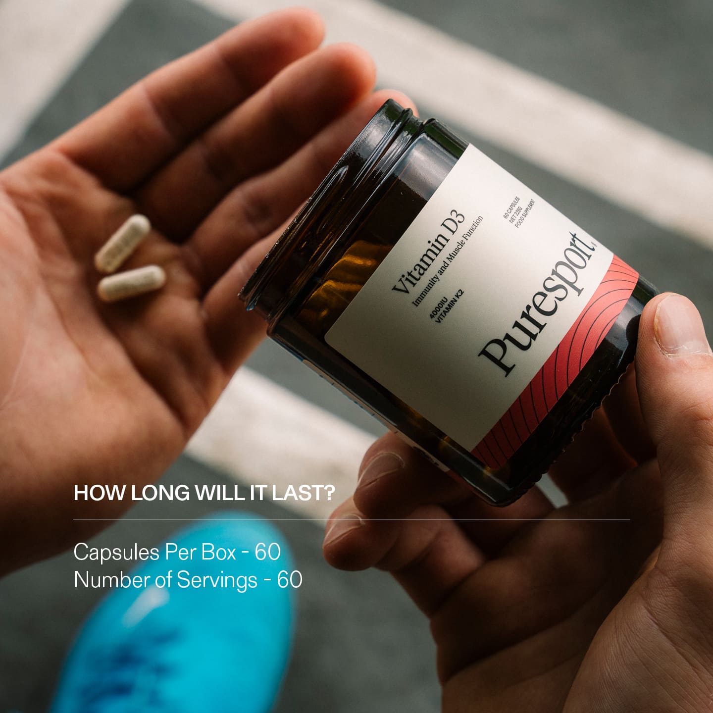 4000IU Vitamin D3 + K2