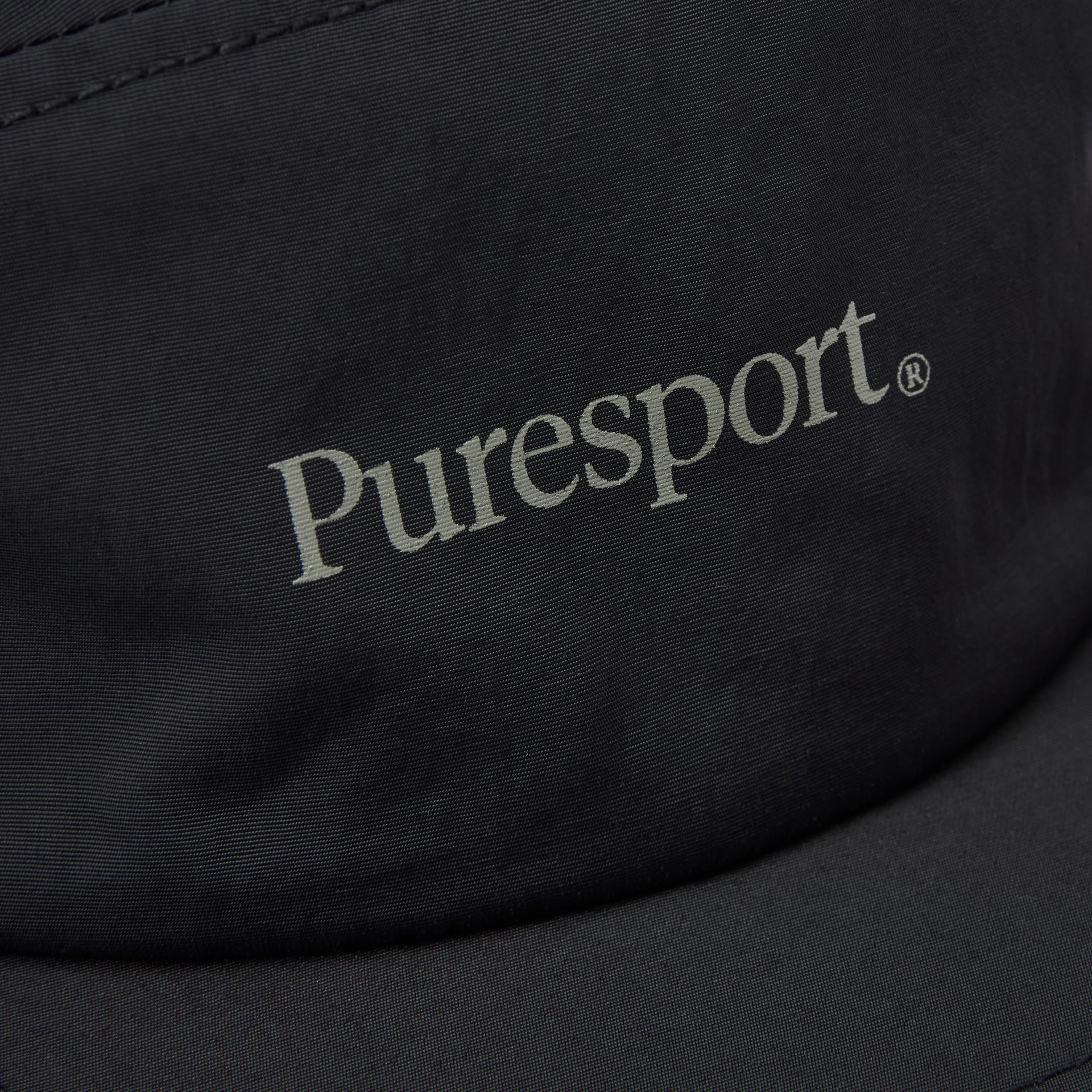 Perforated Running Cap - Black