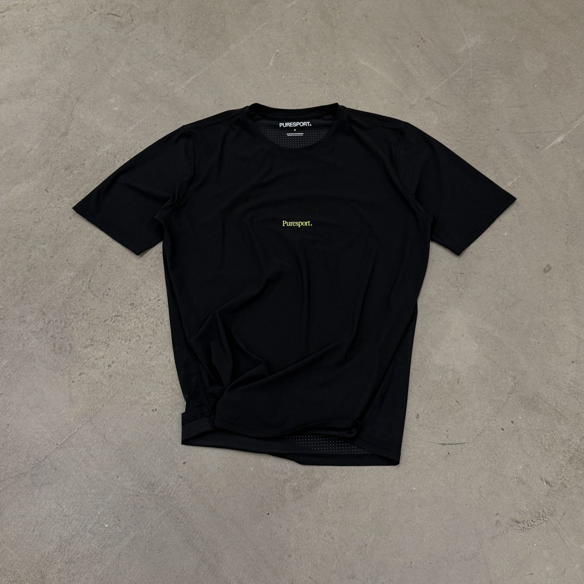 Marathon Performance Short Sleeve  - Black