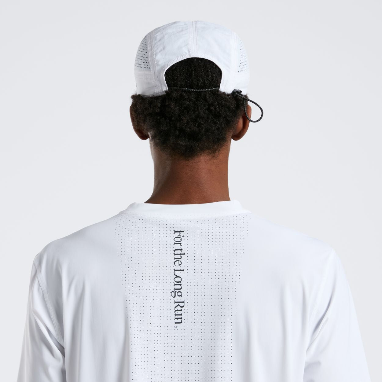 Perforated Running Cap - For the Long Run® - White