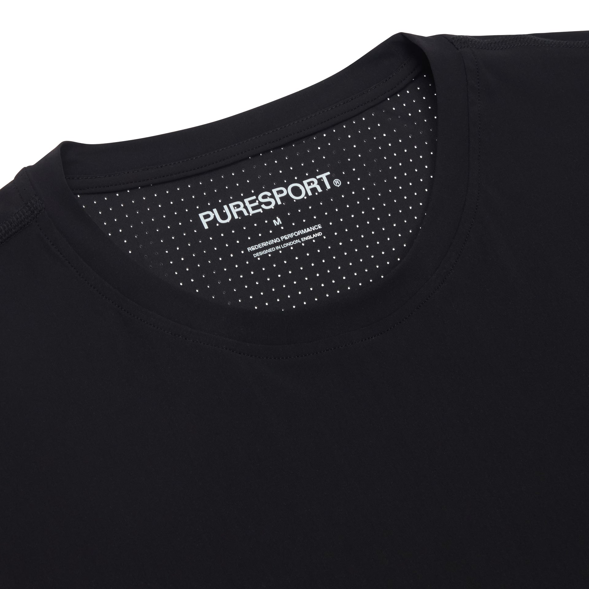Marathon Performance Short Sleeve  - Black