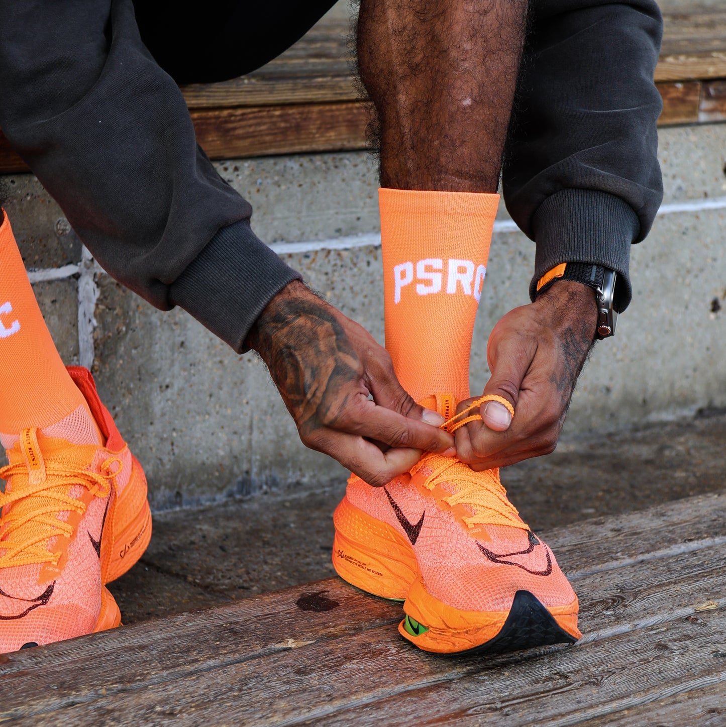 Performance Running Socks - Orange