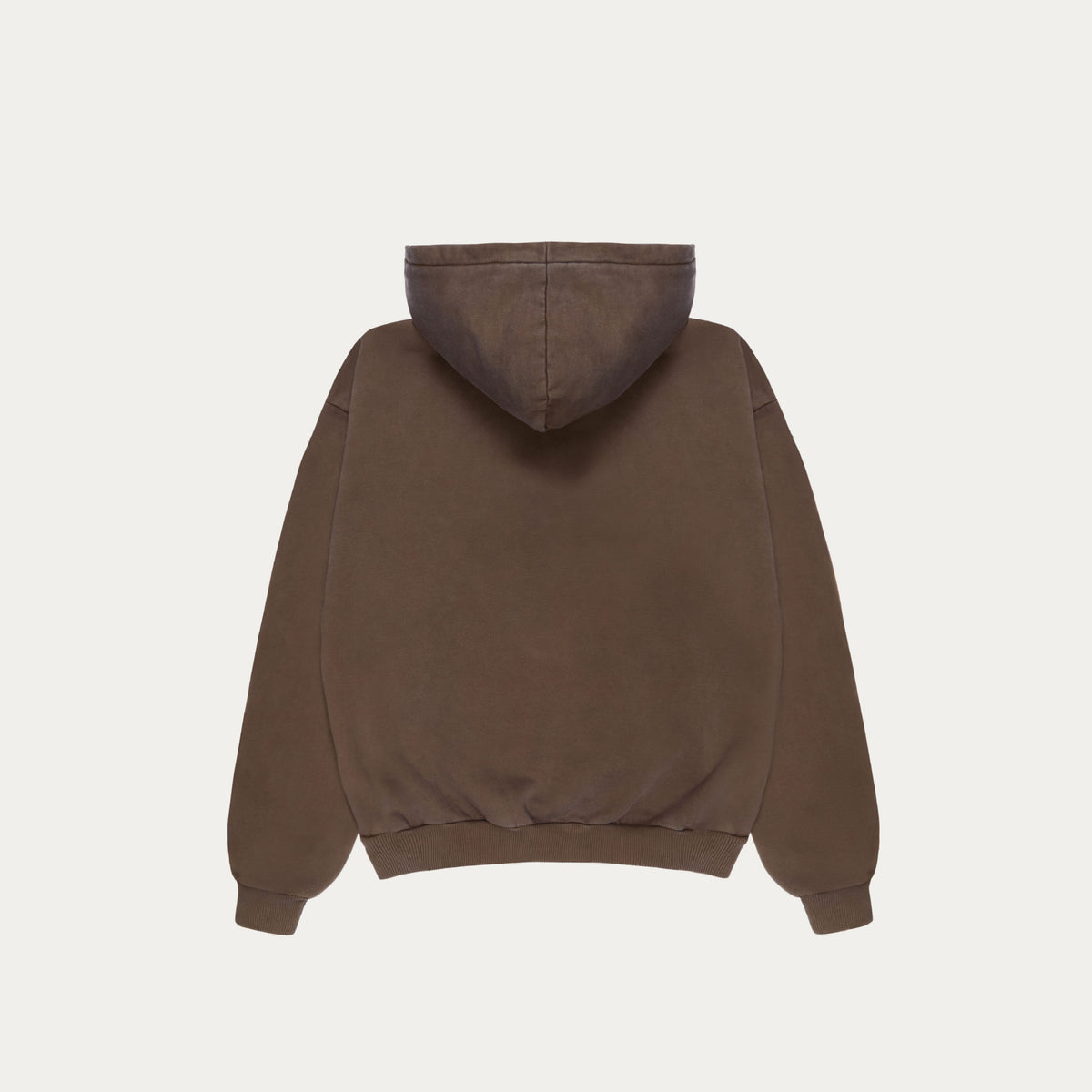 Tonal Hoodie - Washed Brown