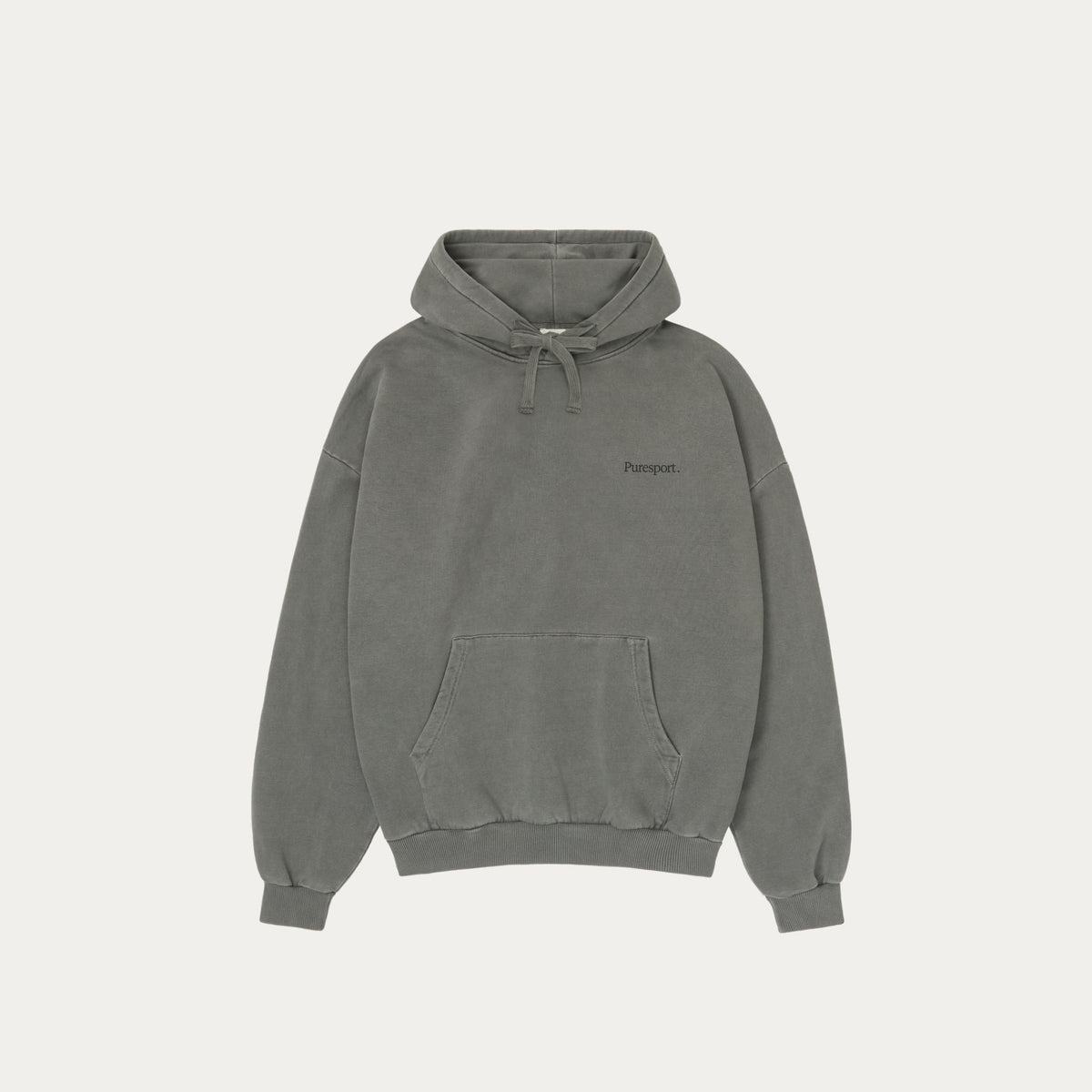 For the Long Run® Hoodie - Washed Grey