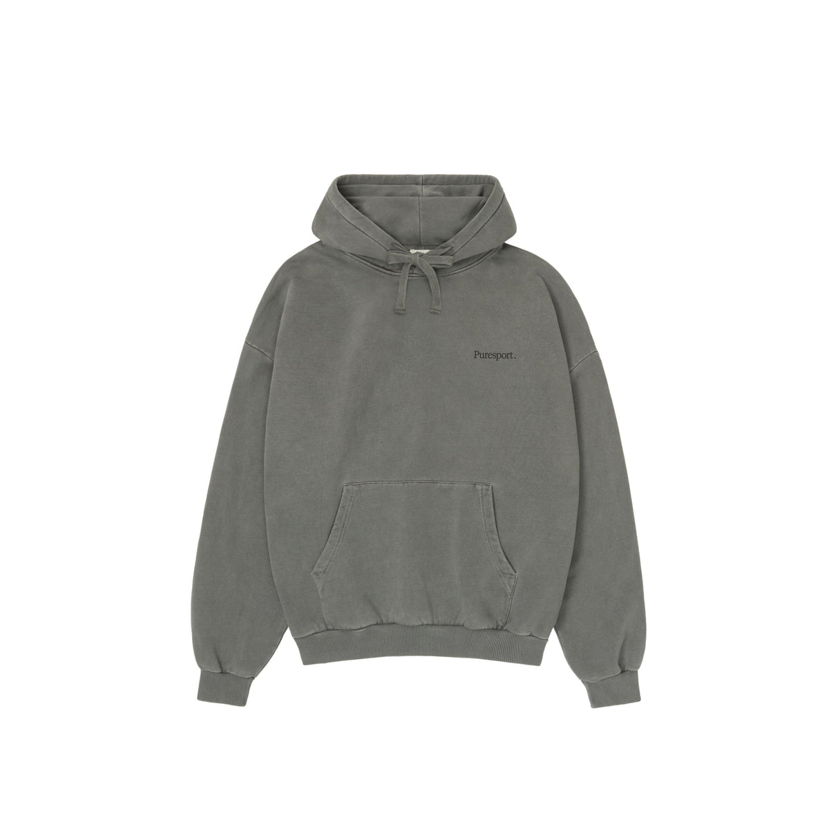 For the Long Run Hoodie - Washed Grey
