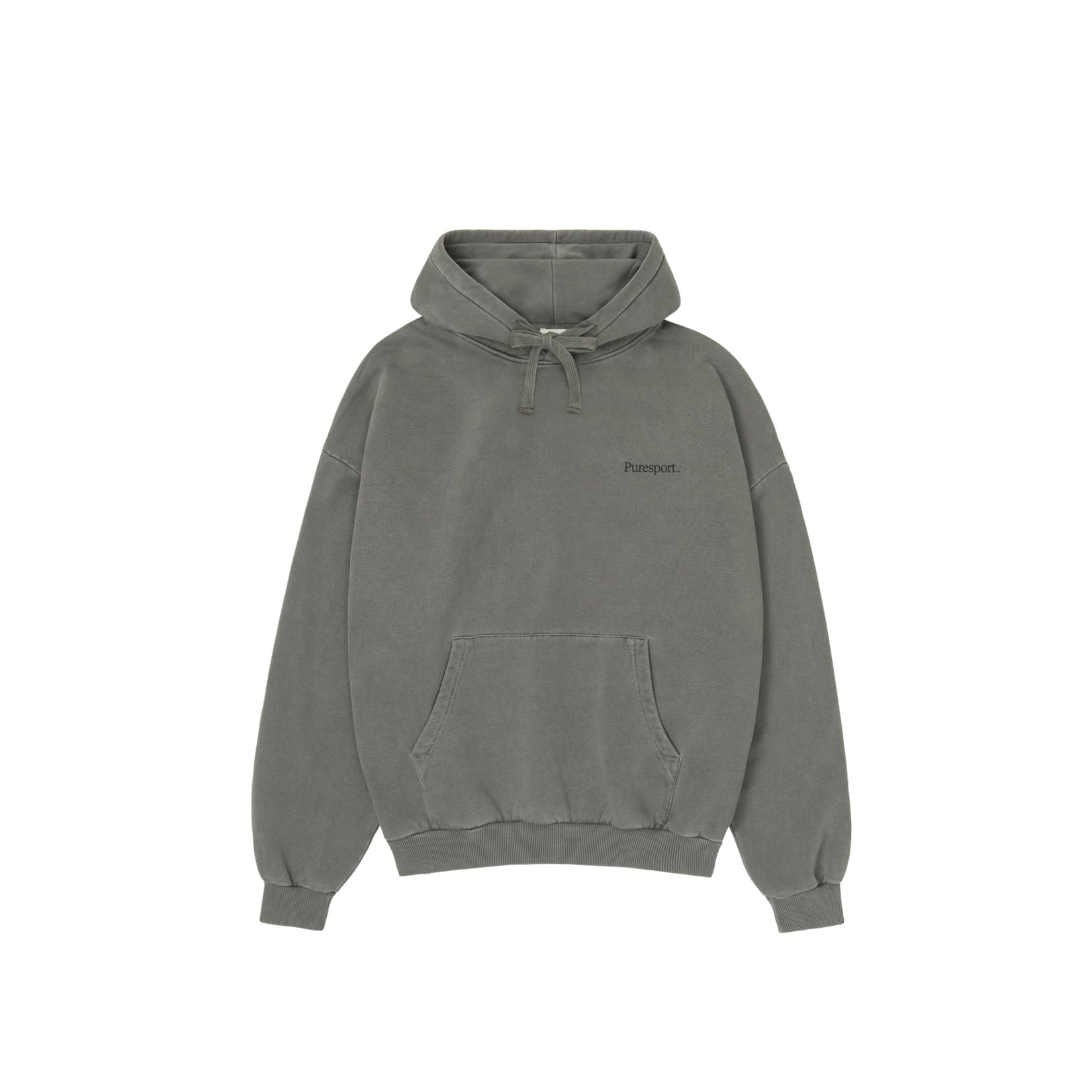 For the Long Run Hoodie - Washed Grey
