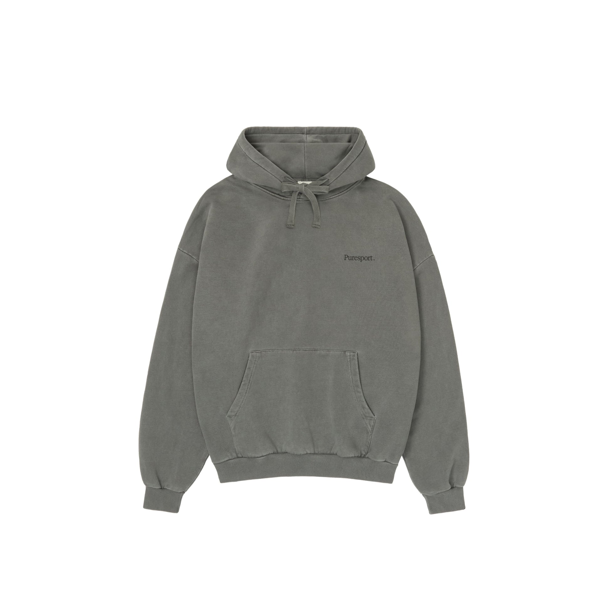 For the Long Run Hoodie - Washed Grey