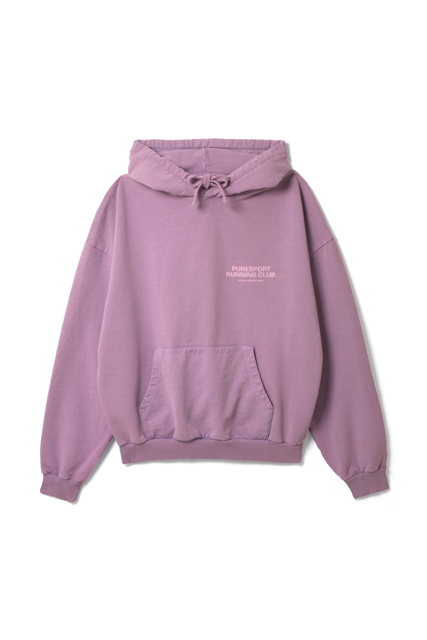 Overdyed Running Club Hoodie - Orchid