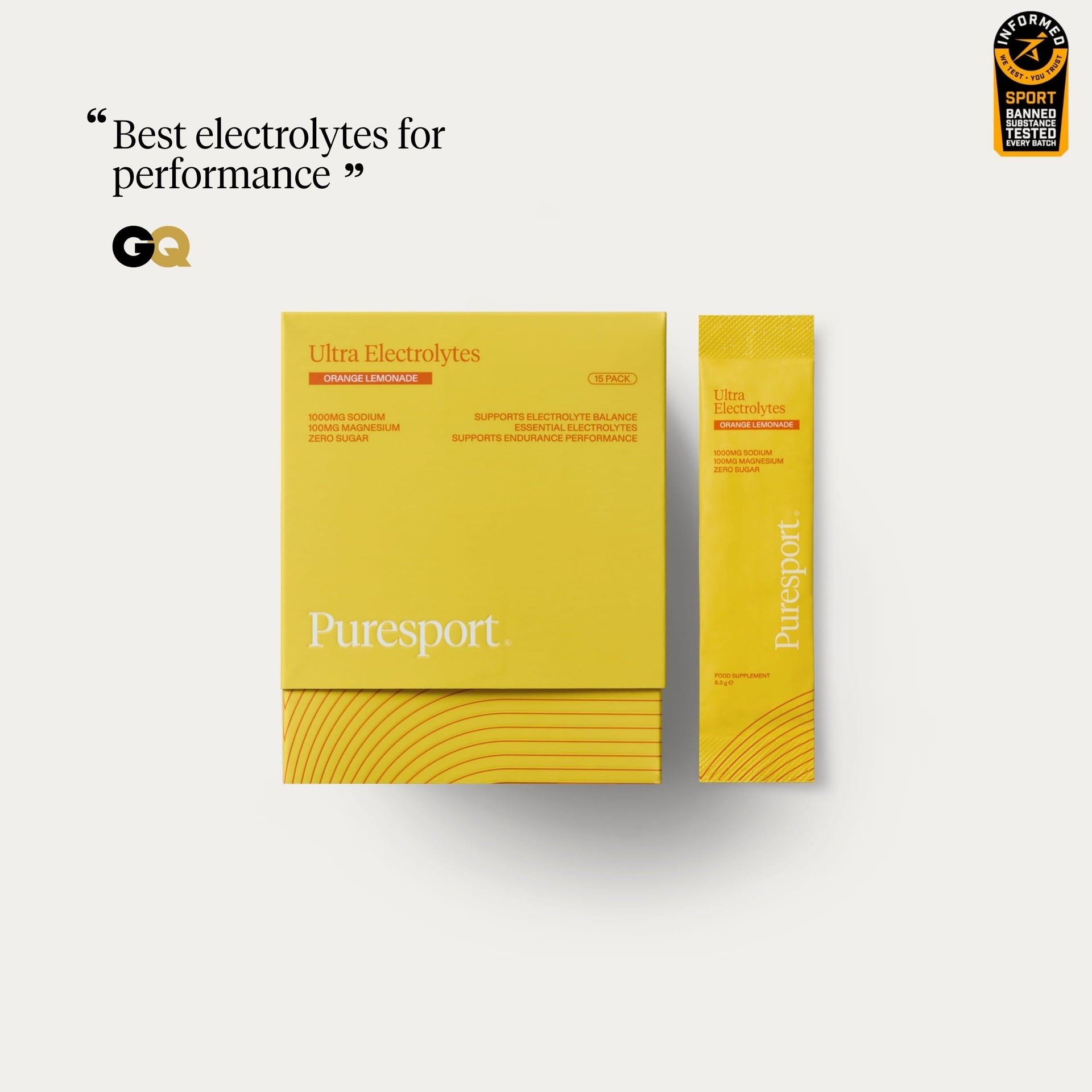 Ultra Electrolytes (15 pack) - Orange Lemonade