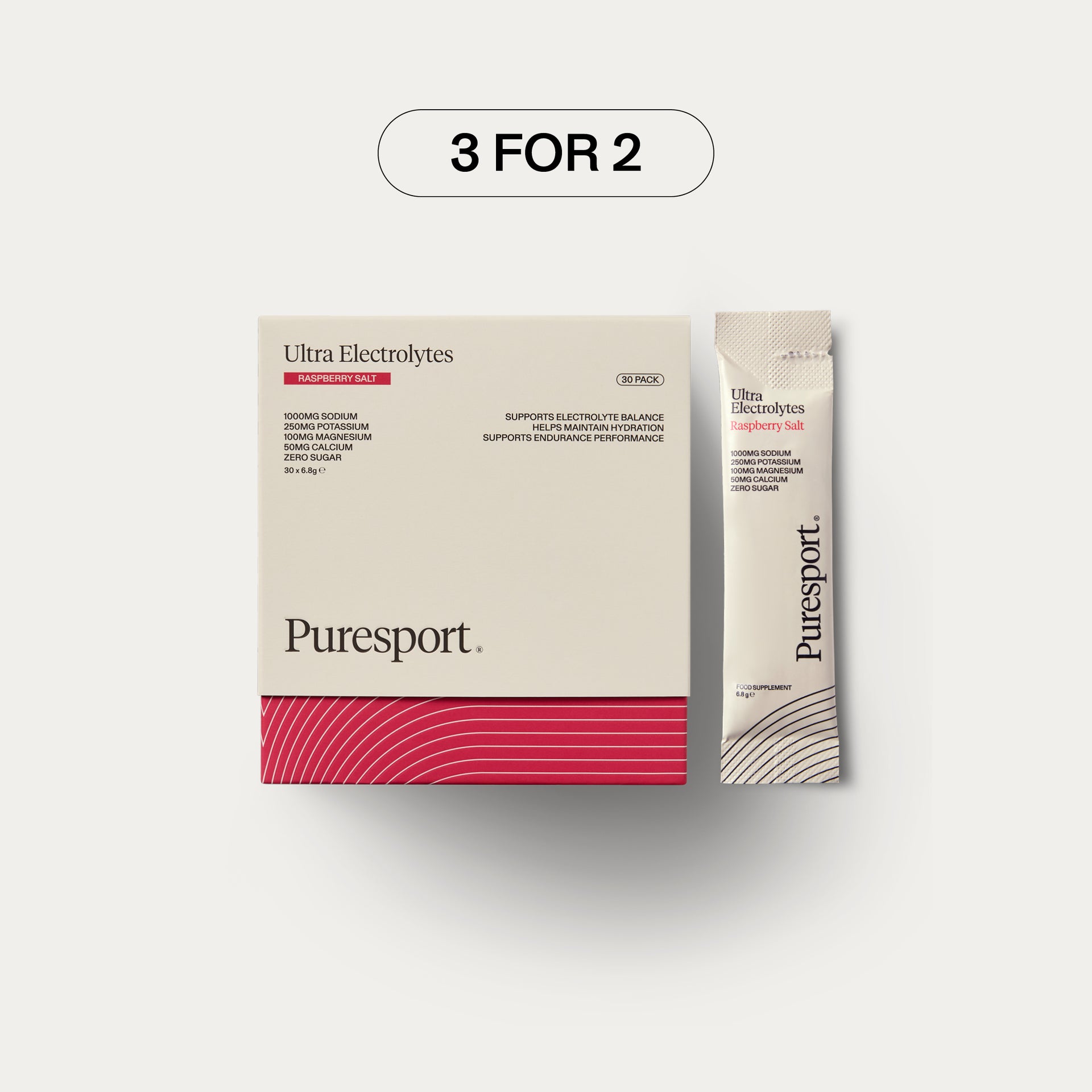 Ultra Electrolytes (30 pack) - Raspberry Salt