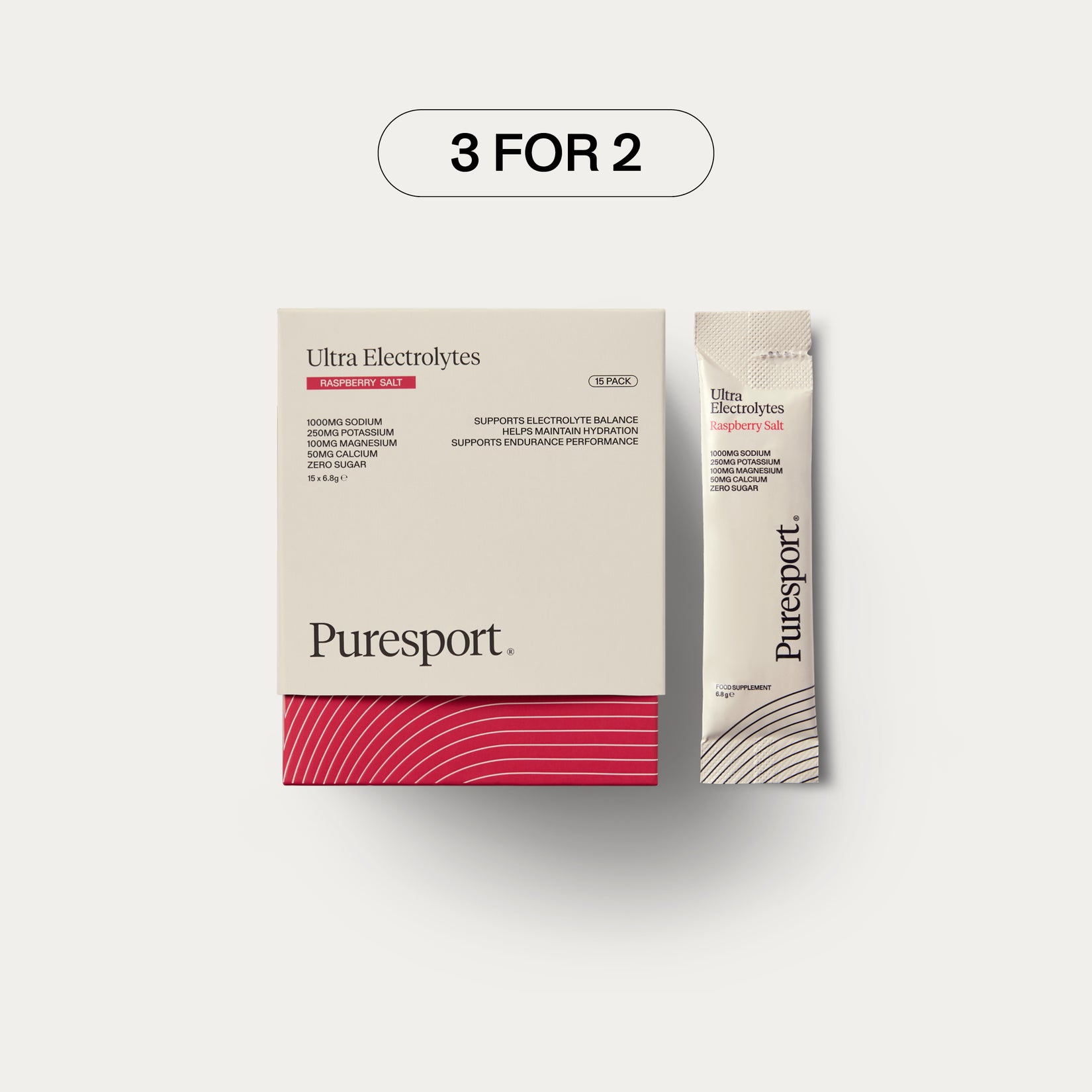 Ultra Electrolytes (15 pack) - Raspberry Salt