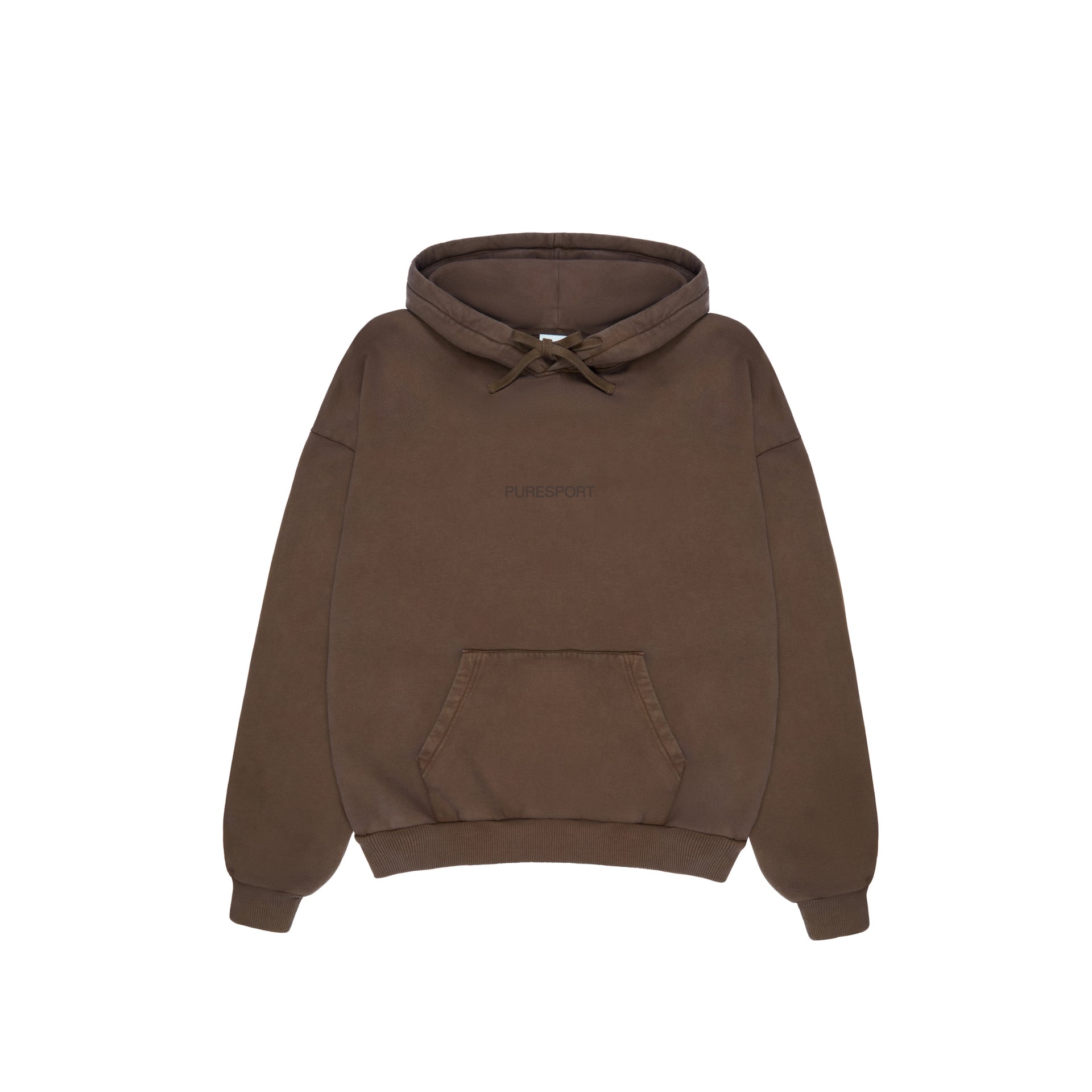 Tonal Hoodie - Washed Brown