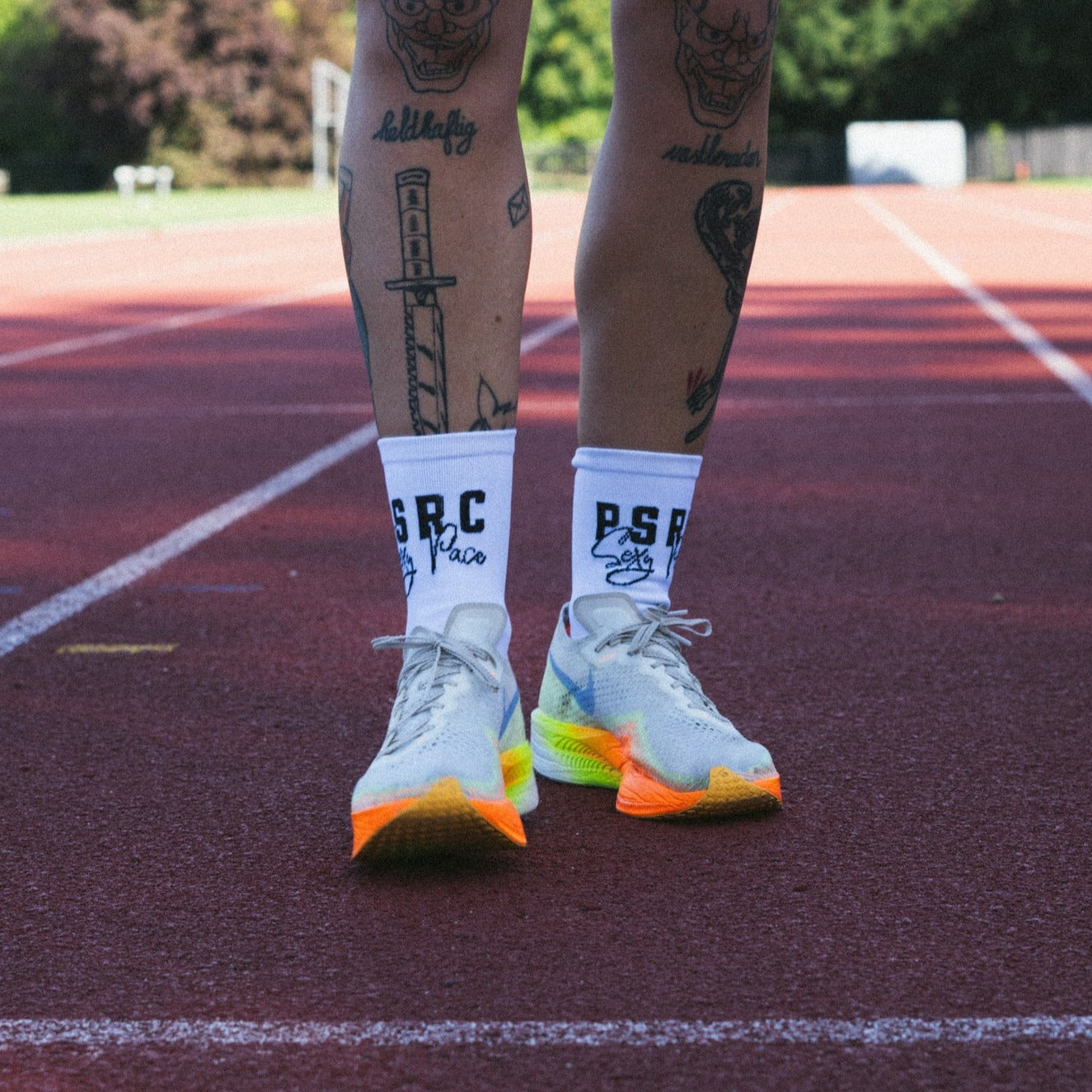 Performance Sexy Pace Socks - White