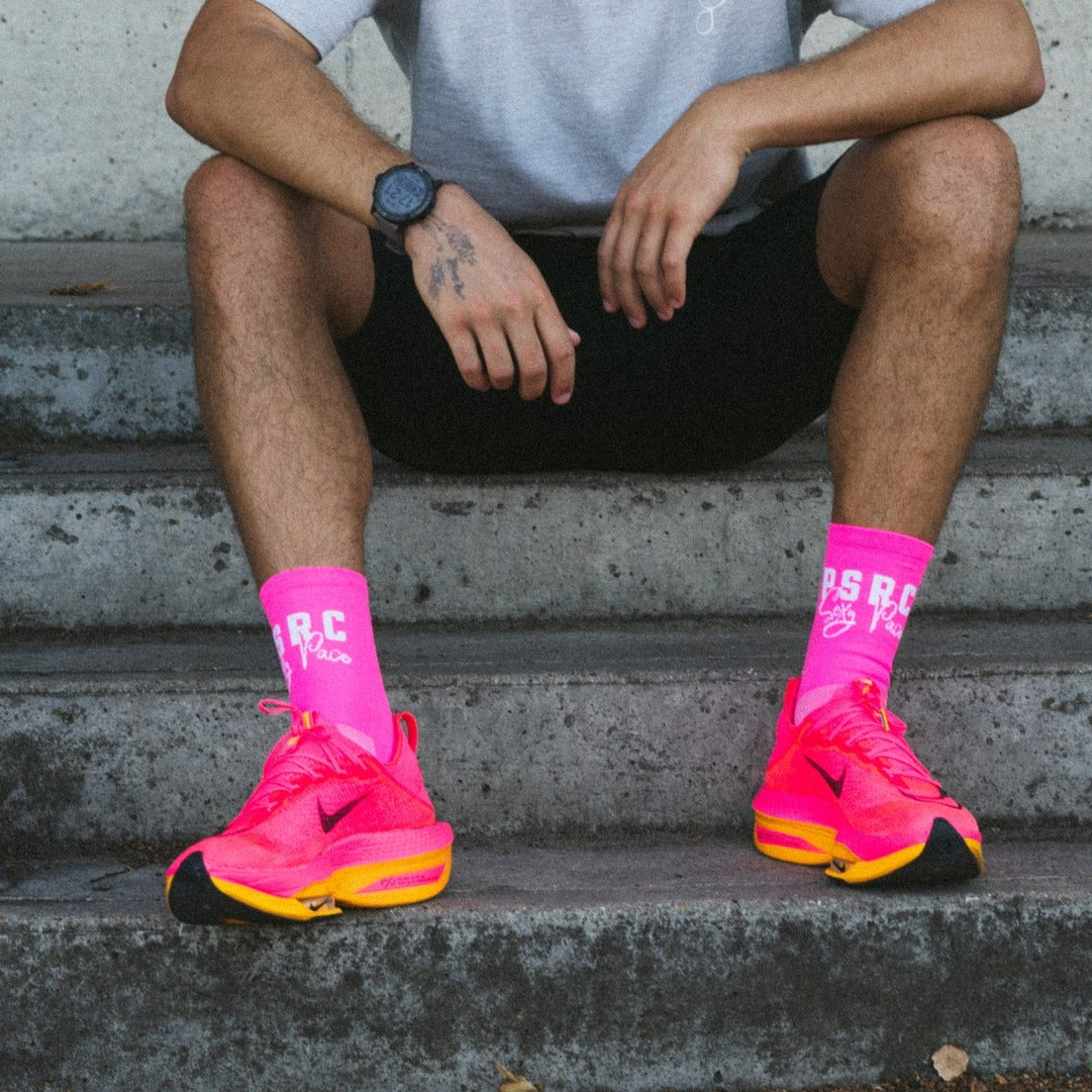 Performance Sexy Pace Socks - Pink