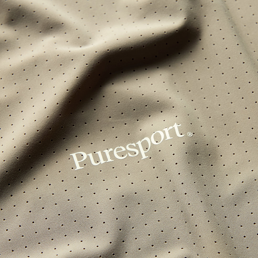 Perforated Performance Long Sleeve - Olive