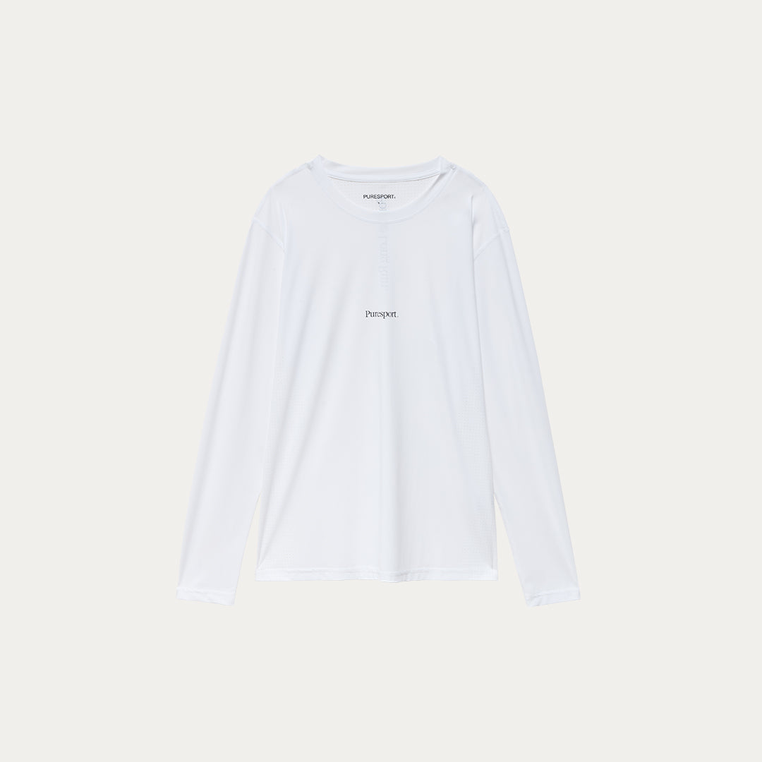 Performance Long Sleeve - White