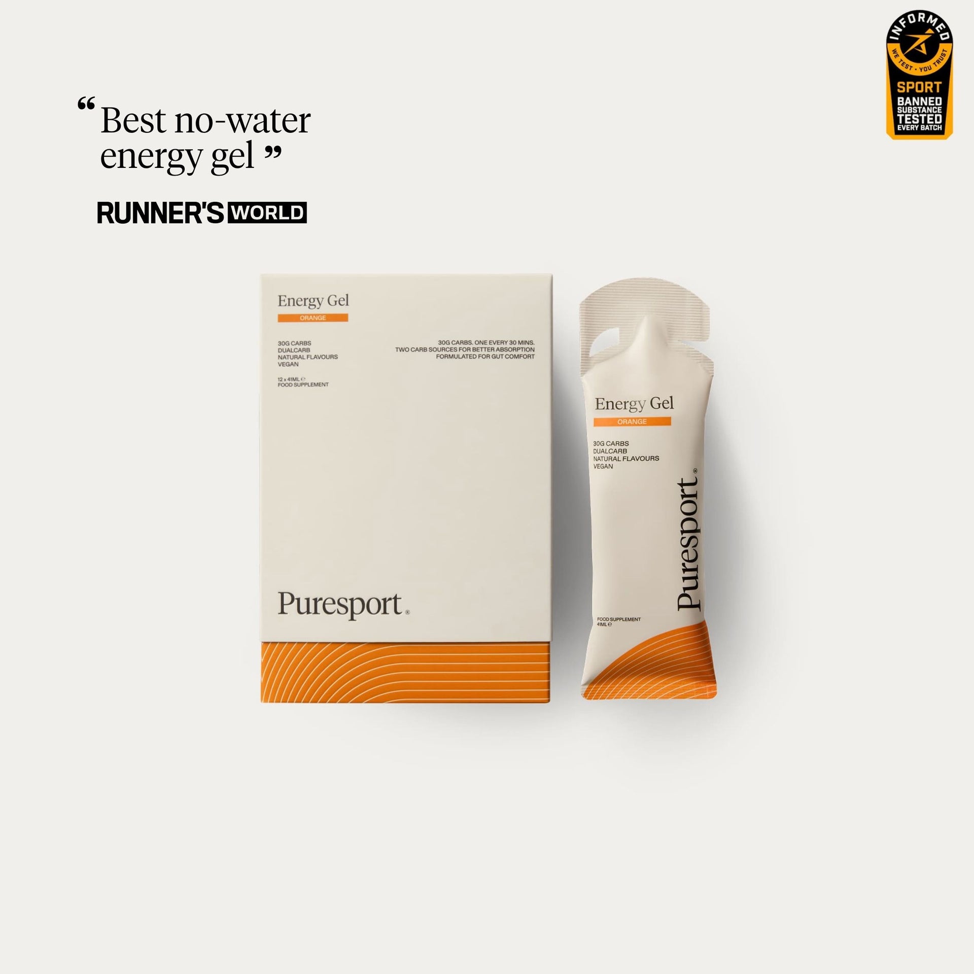 Energy Gels - Orange