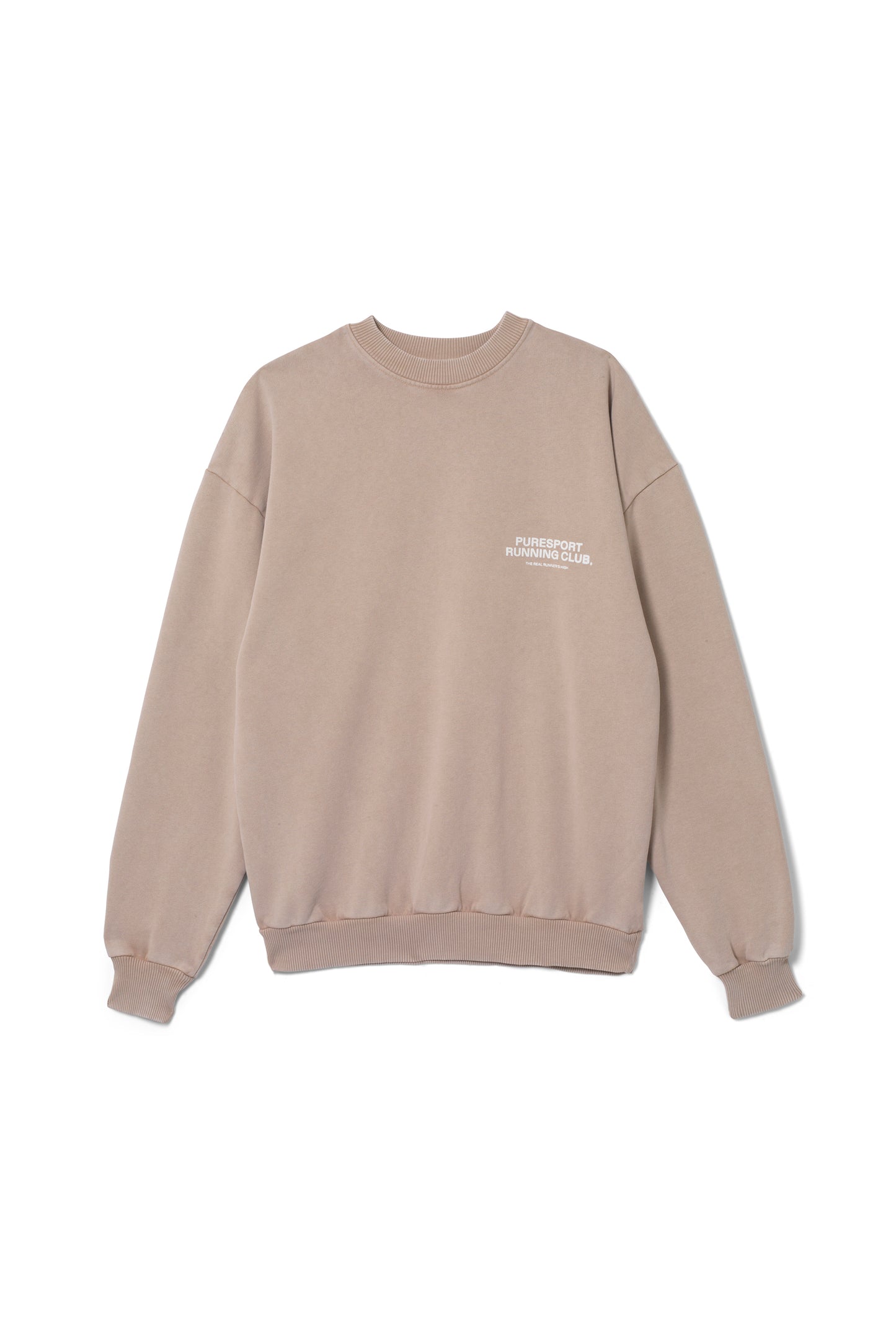 Running Club Crewneck - Overdyed Sand