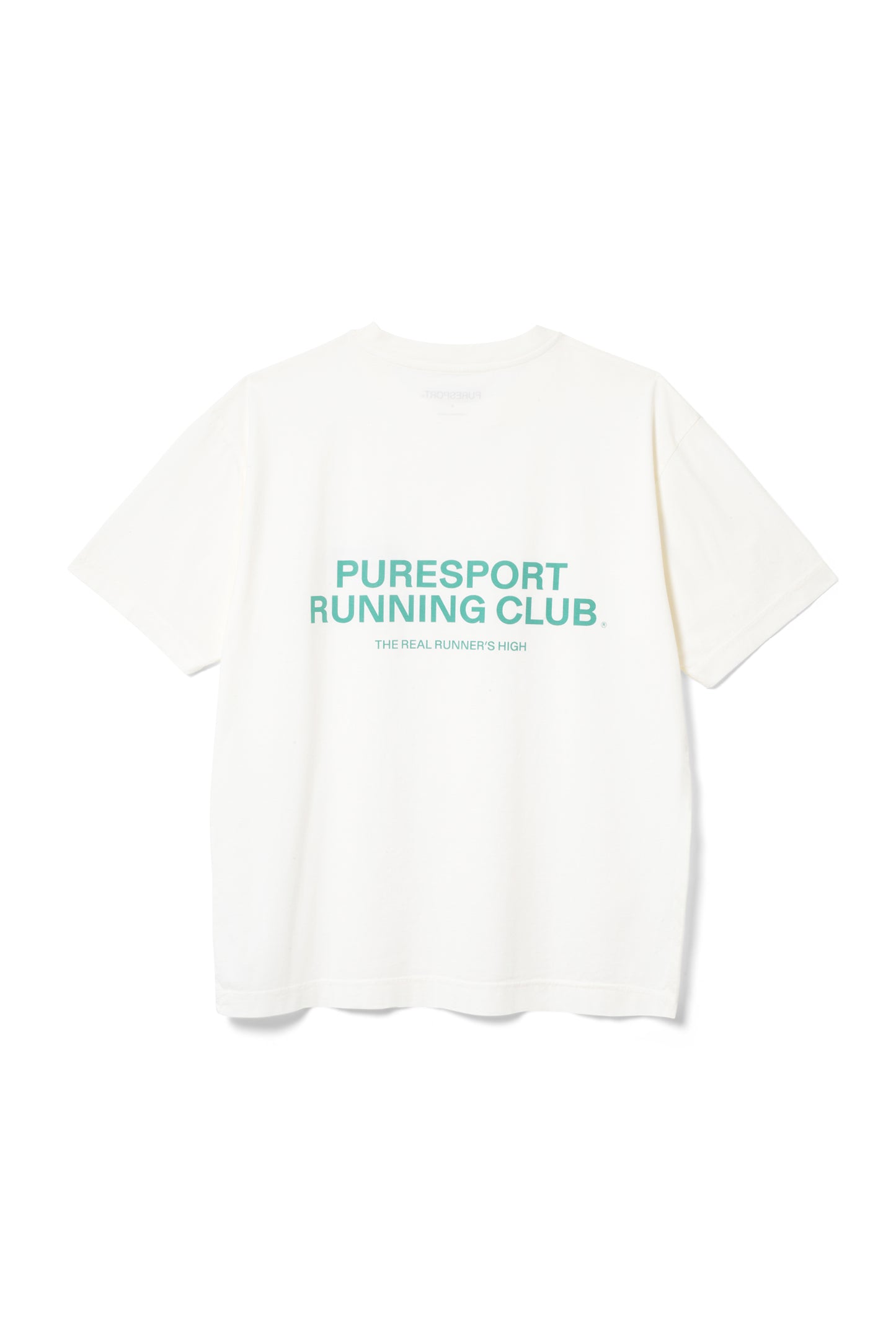 Running Club T-Shirt - Off White/Sea Moss