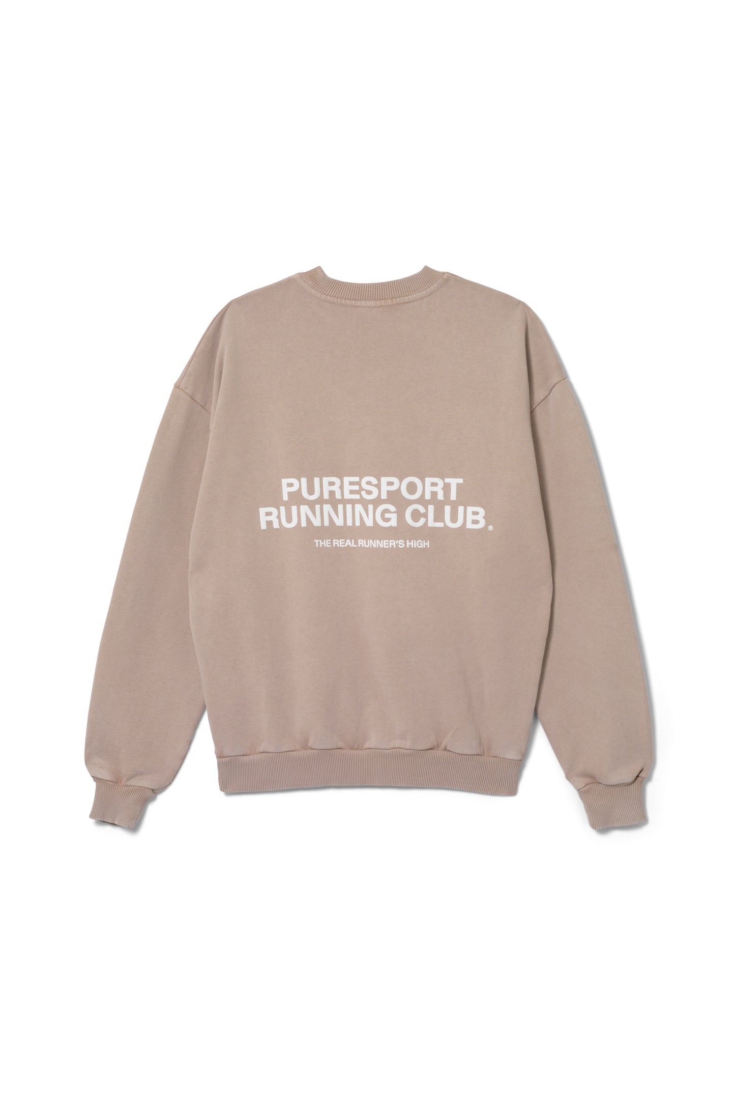 Running Club Crewneck - Overdyed Sand