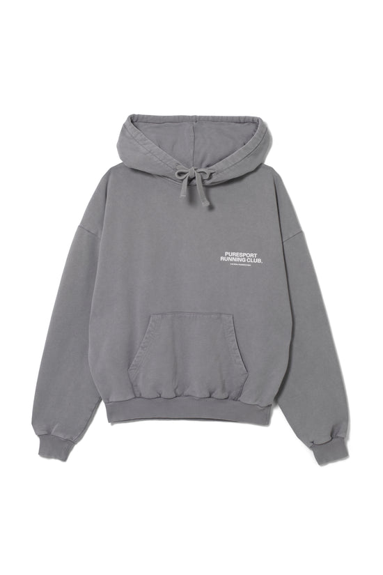 Running Club Hoodie - Overdyed Stone