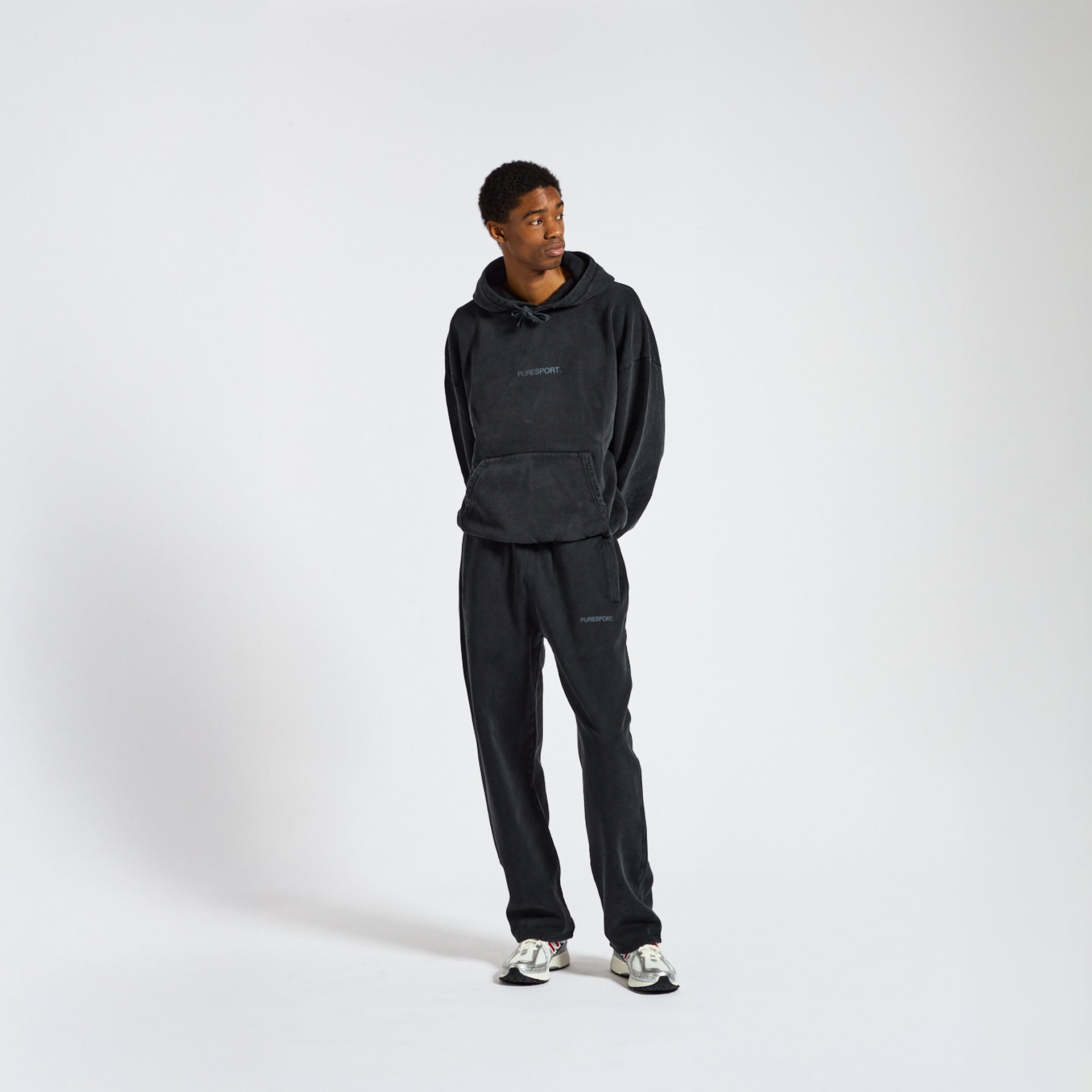 Tonal Sweatpants - Washed Black