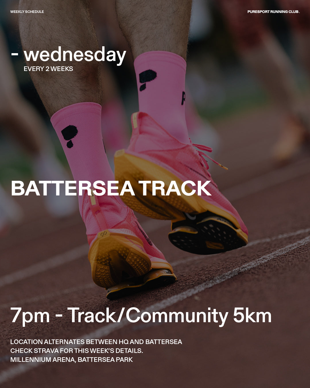 Puresport Run Club: Battersea Track (24/01)