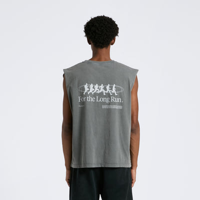 For the Long Run® Cut-Off - Washed Black