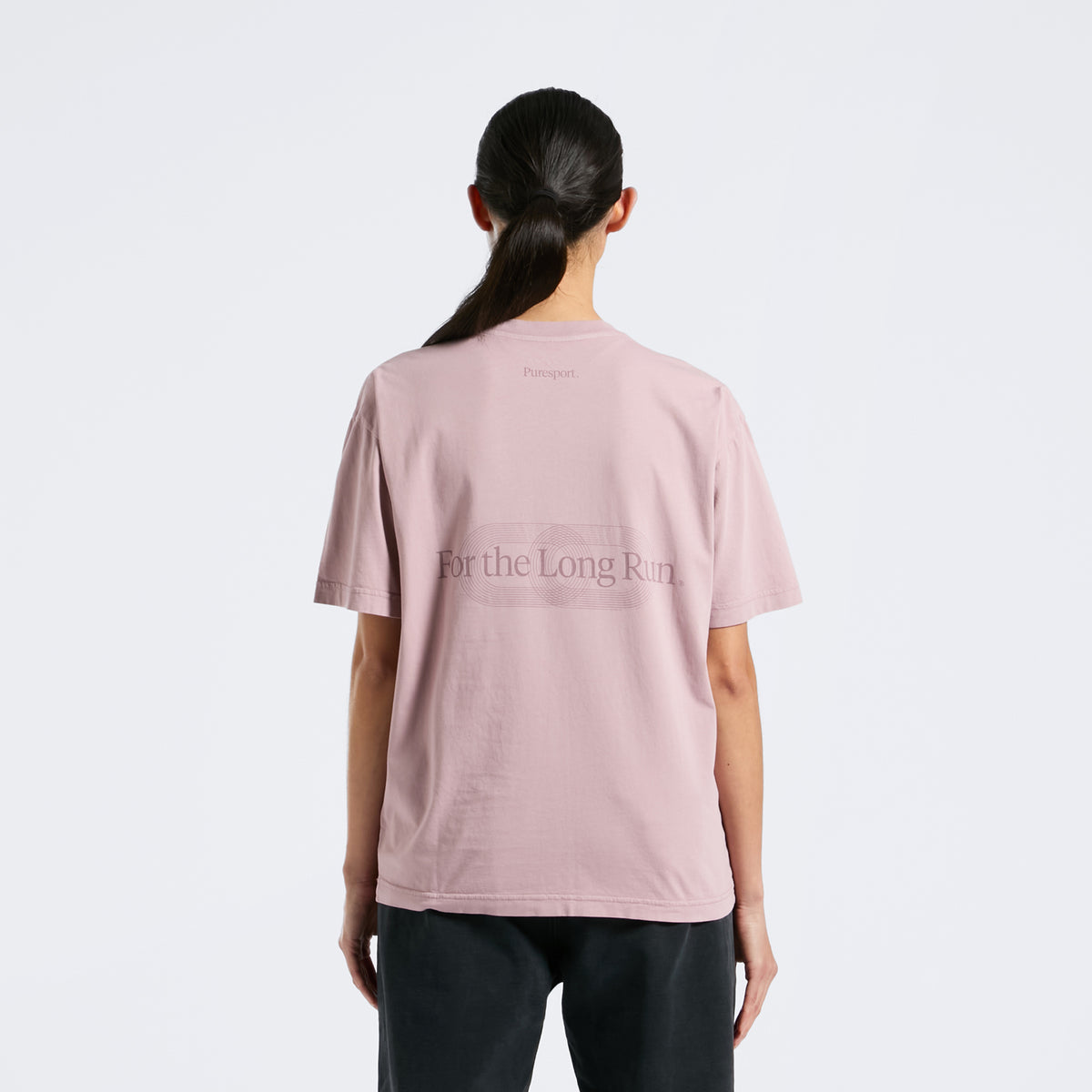 For the Long Run® T-Shirt - Washed Purple