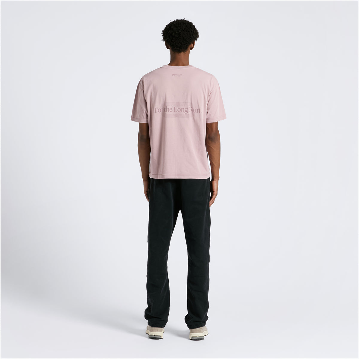 For the Long Run® T-Shirt - Washed Purple