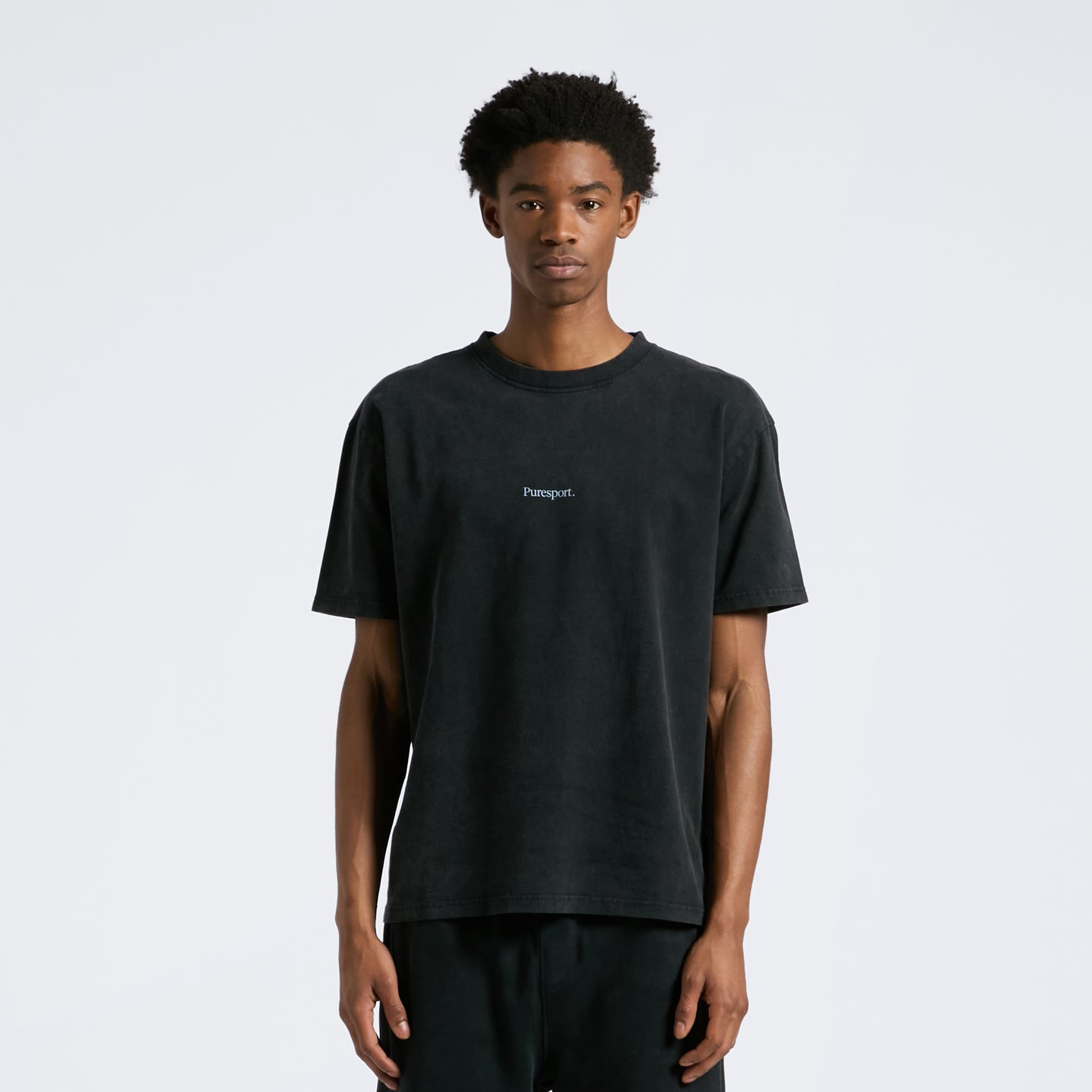 For the Long Run® Motion T-Shirt – Washed Black