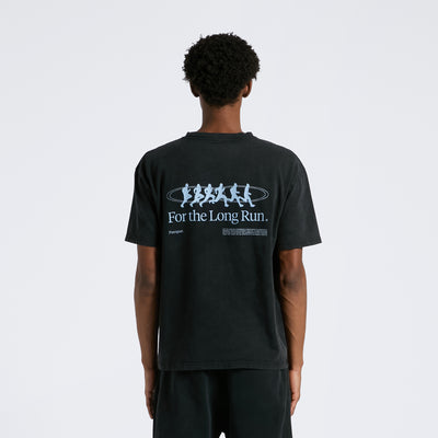 For the Long Run® Motion T-Shirt – Washed Black