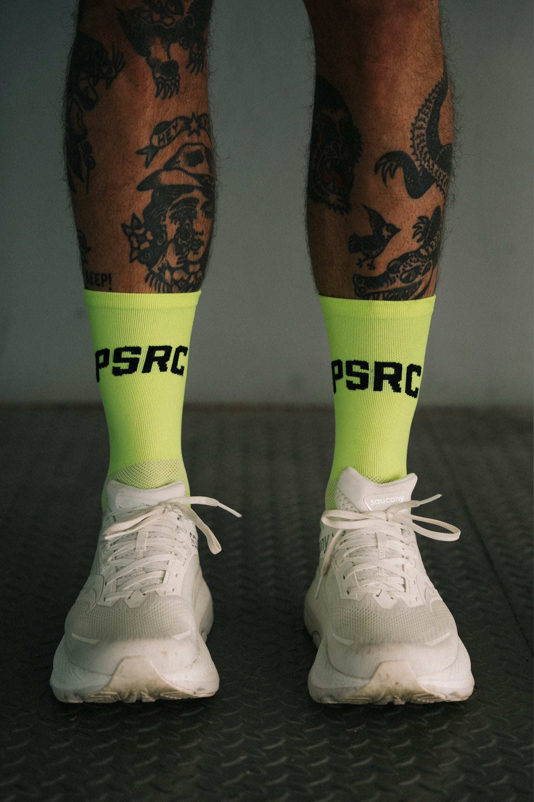 Performance Running Socks - Yellow