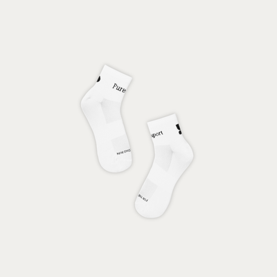 Performance Ankle Socks - White