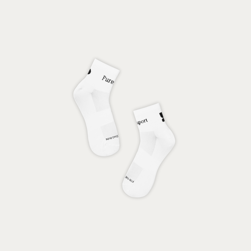 Performance Ankle Socks - White