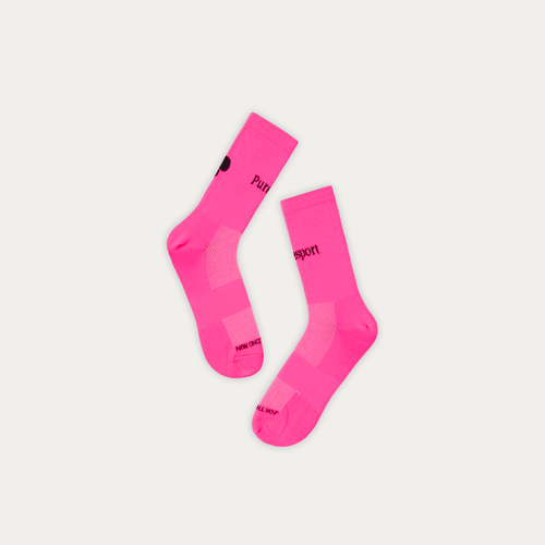 Performance Running Socks - Neon Pink