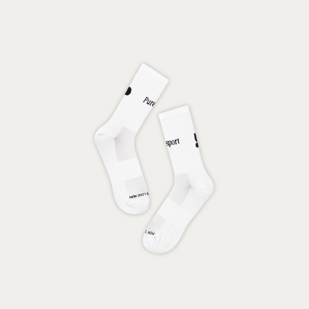 Performance Running Socks - White