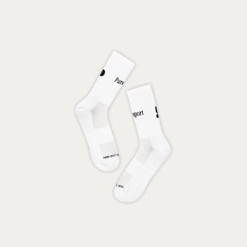 Performance Running Socks - White