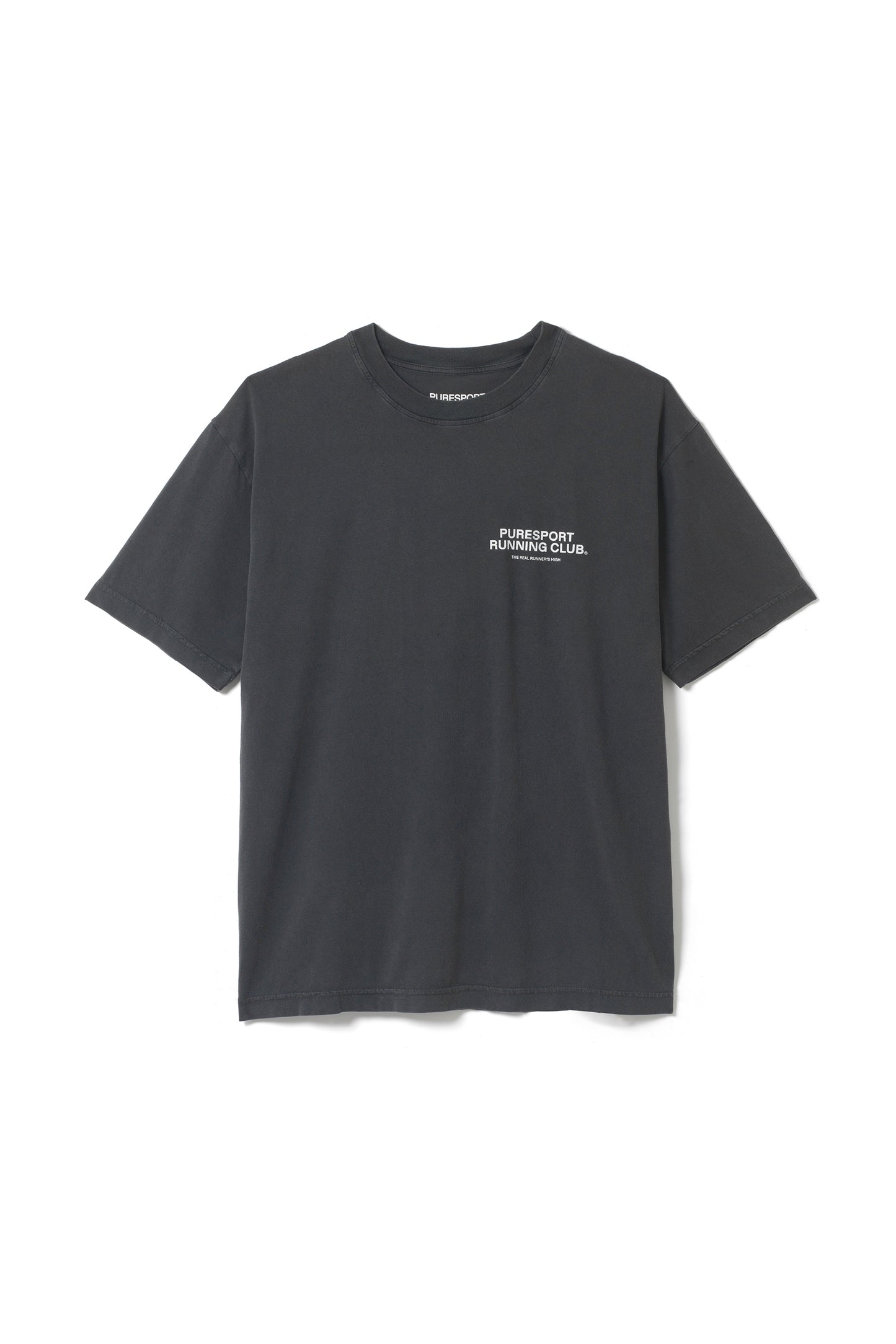 Running Club T-Shirt - Washed Black