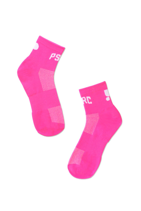 Performance Ankle Socks - Neon Pink