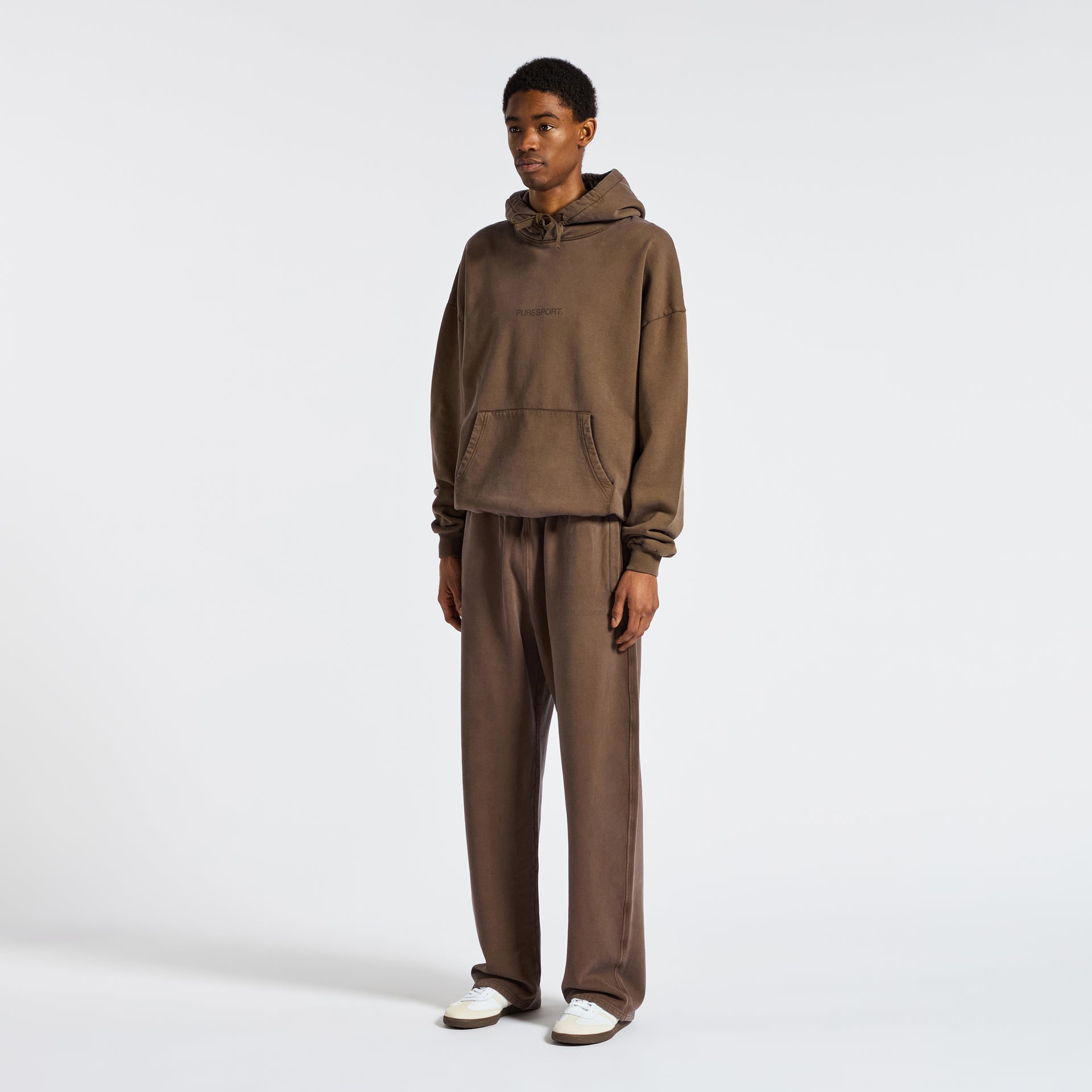 Tonal Sweatpants - Washed Brown