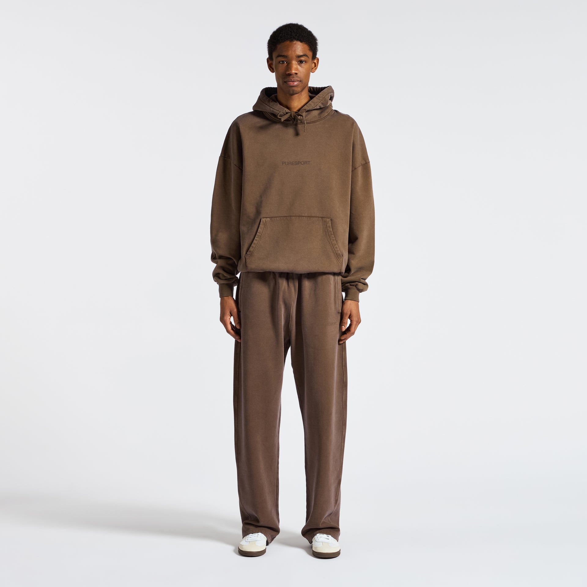 Tonal Sweatpants - Washed Brown