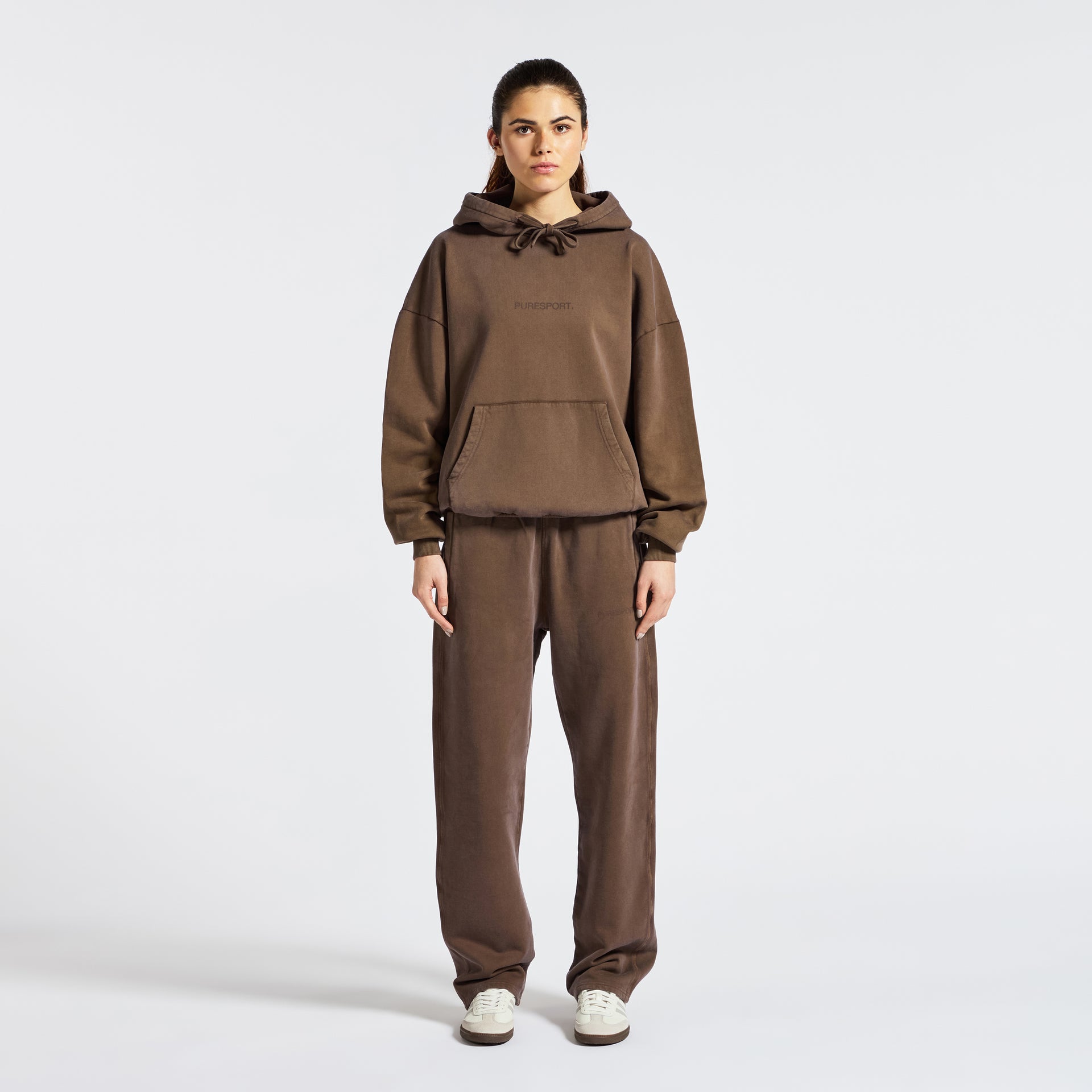 Tonal Sweatpants - Washed Brown